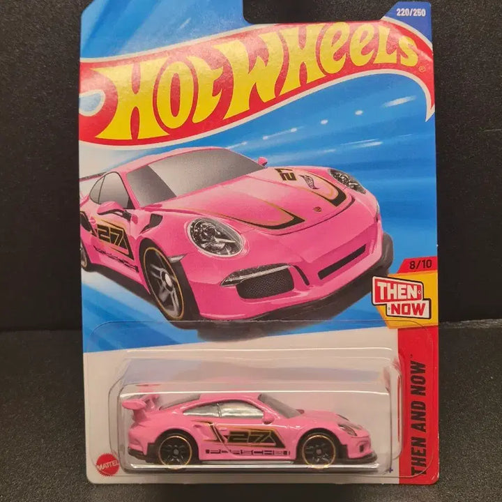 [BUNJANG] Hot Wheels Porsche 911 GT3 RS Pink Diecast / 핫휠 포르쉐 911 GT3 RS 핑크색 다이캐스트
