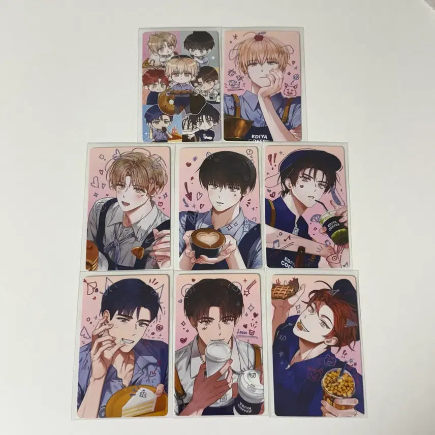 [BUNJANG] Demutj Ediya Photocard Testar Bundle Set / 데못죽 이디야 포카 테스타 일괄