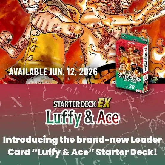 [BUNJANG] One Piece Card Game North American Starter Deck ST-30 Luffy &amp; Ace / 북미판 원피스 카드게임 스타터 덱 ST-30 루피&amp;에이스