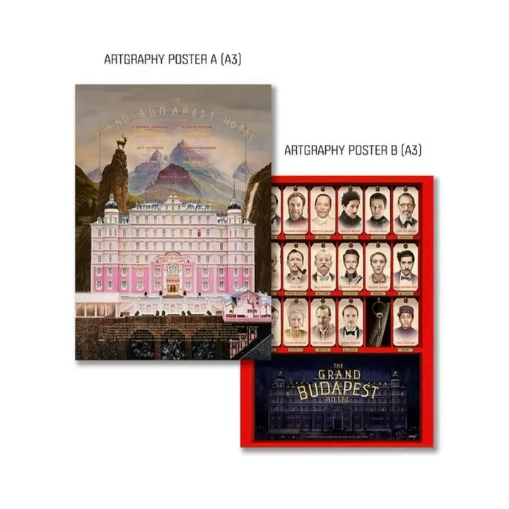 [BUNJANG] The Grand Budapest Hotel Artgraphy Poster Set / 그랜드 부다페스트 호텔 아트그라피 포스터 팝니다~