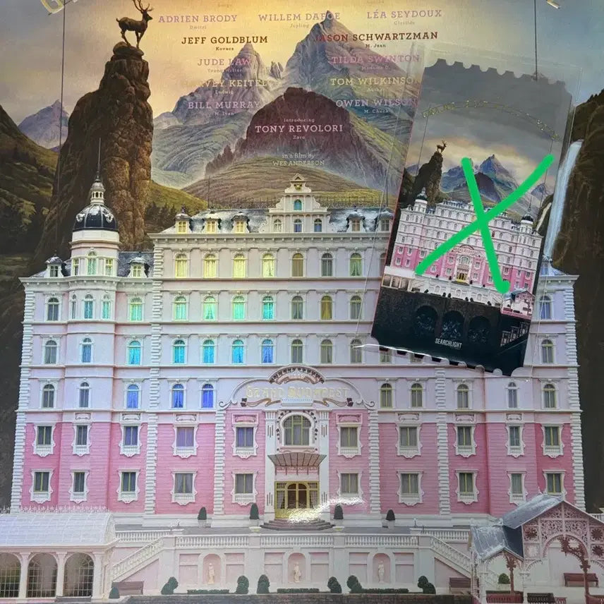 [BUNJANG] The Grand Budapest Hotel Artgraphy Poster Set / 그랜드 부다페스트 호텔 아트그라피 포스터 팝니다~
