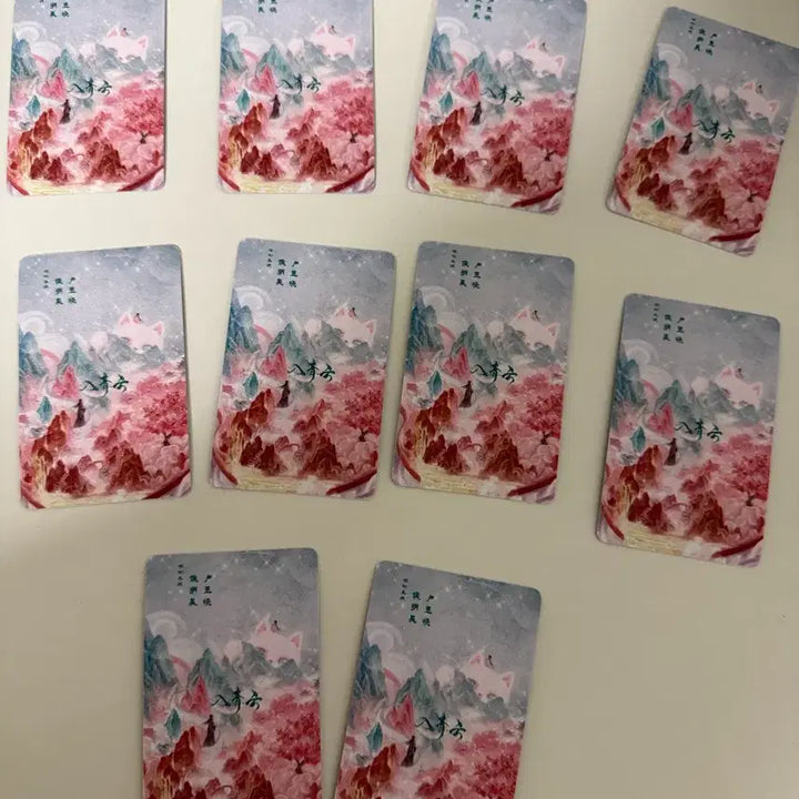 [BUNJANG] Hoo Myung-ho Cheongyun Photocard Bundle Set / 일괄양도) 새상품 중드 입청운 포토카드 후명호 굿즈