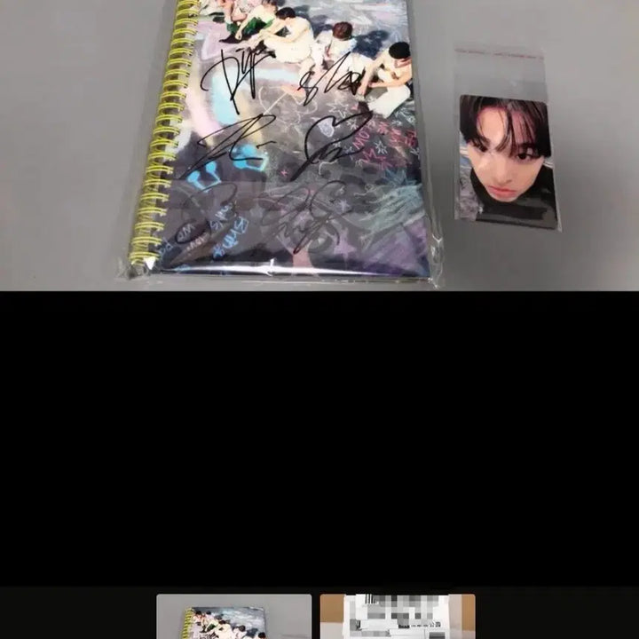 [BUNJANG] NCT WISH Color Album Signed Components + IZ*ONE Riku Photocard / 엔시티 위시 컬러 전멤버 싸인앨범 구성품 + 이즈위 리쿠 포토카드