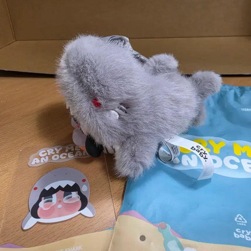 [BUNJANG] POP MART Crybaby Tears Sea Series Shark Keychain / 팝마트 크라이베이비 눈물바다시리즈 키링(상어)