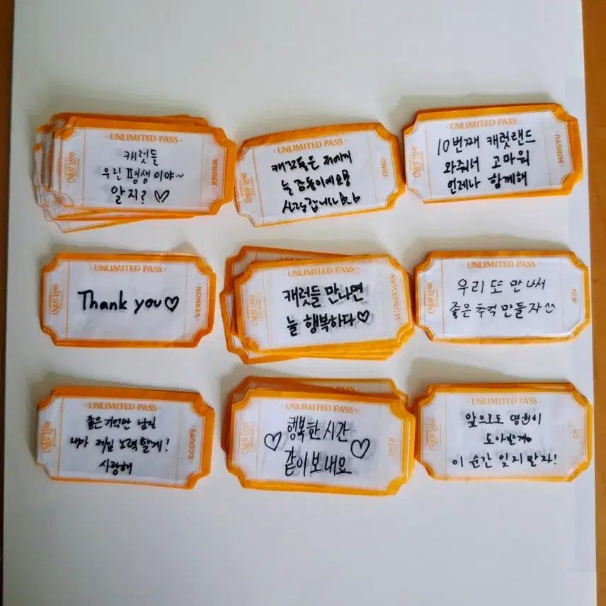 [BUNJANG] SEVENTEEN CARAT ZONE Confetti Set (3 Sets) / 세븐틴 캐럿랜드 컨페티 3세트