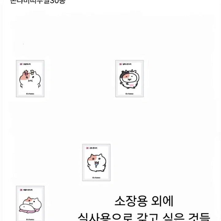 [BUNJANG] Jjonnyami Ttibusil Trading Cards / 쫀냐미 띠부씰 교환&amp;판매