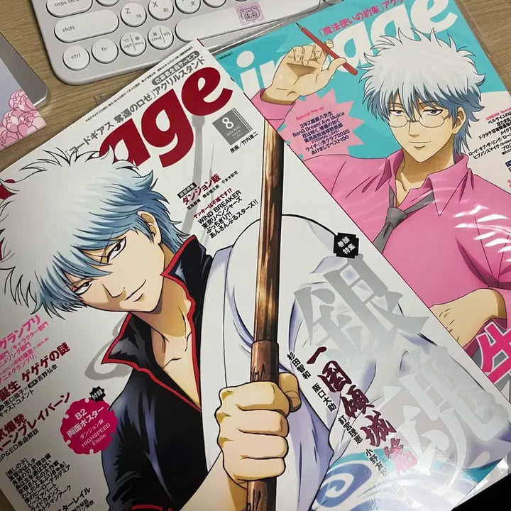 [BUNJANG] Animage Gintama Gintoki Ginpachi Bundle / Animage 아니메쥬 은혼 긴토키 긴파치 일괄
