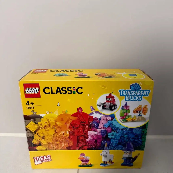 [BUNJANG] Lego Classic 11013 Transparent Bricks (Open Box, New) / 단순개봉) 레고 클래식 11013 새상품 유아 아동 레고 블럭 4세이상