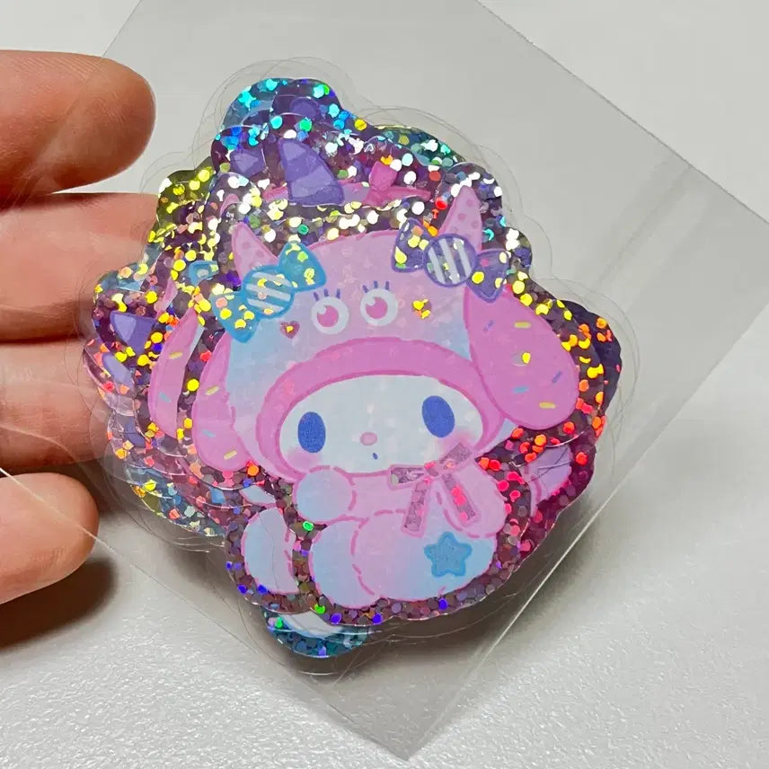 [BUNJANG] Sanrio New Monster Series Stickers / 산리오 신상 몬스터 시리즈 스티커