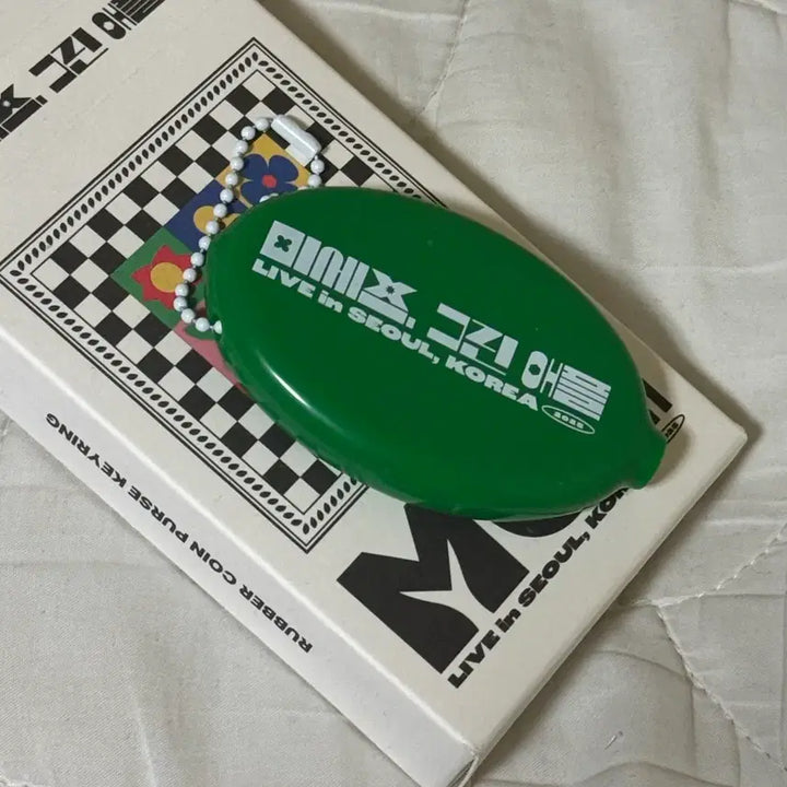 [BUNJANG] Mrs. Greenapple Korean Concert Coin Pouch Keychain / 미세스 그린애플 한국 콘서트 동전지갑 키링