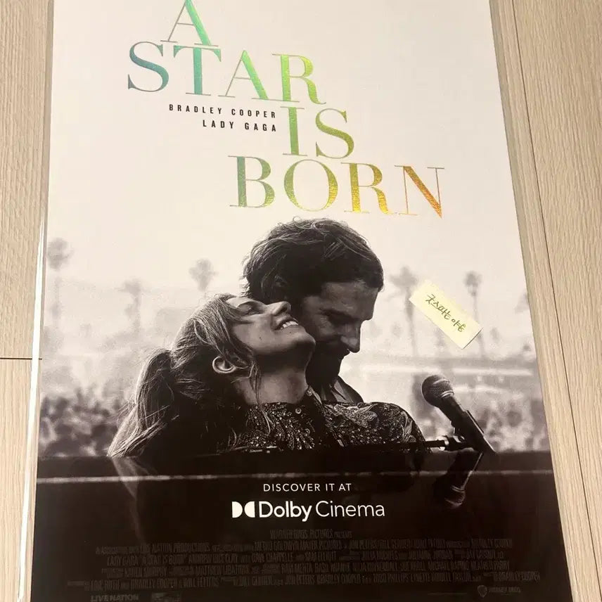 [BUNJANG] A Star Is Born Dolby Cinema Poster (A3) Bradley Cooper Lady Gaga / [초희귀한정판]영화 스타이즈본 돌비 포스터(A3) 브래들리쿠퍼 레이디가가