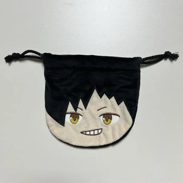 [BUNJANG] Haikyuu!! Kuroo Drawstring Pouch Gacha / 하이큐 쿠로오 복조리 파우치 가챠