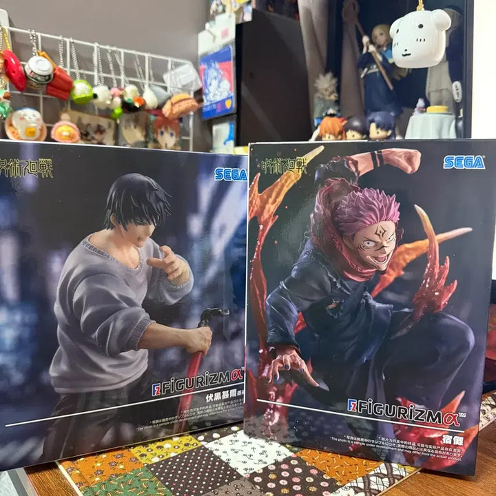 [BUNJANG] Sega FIGURIZM Toji Fushiguro &amp; Yuji Itadori Figure Set / 주술회전 후시구로 토우지, 이타도리 피규어 세가 FIGURIZM