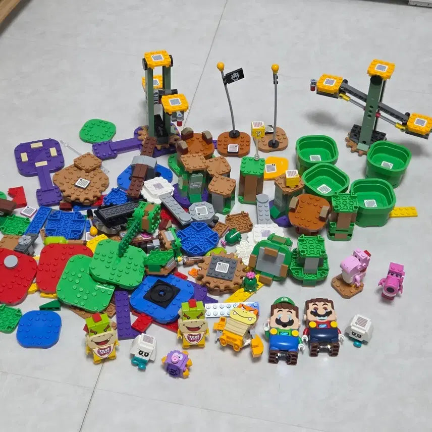 [BUNJANG] LEGO Super Mario &amp; Luigi Starter Set / 레고 마리오, 루이지  스타터입니다