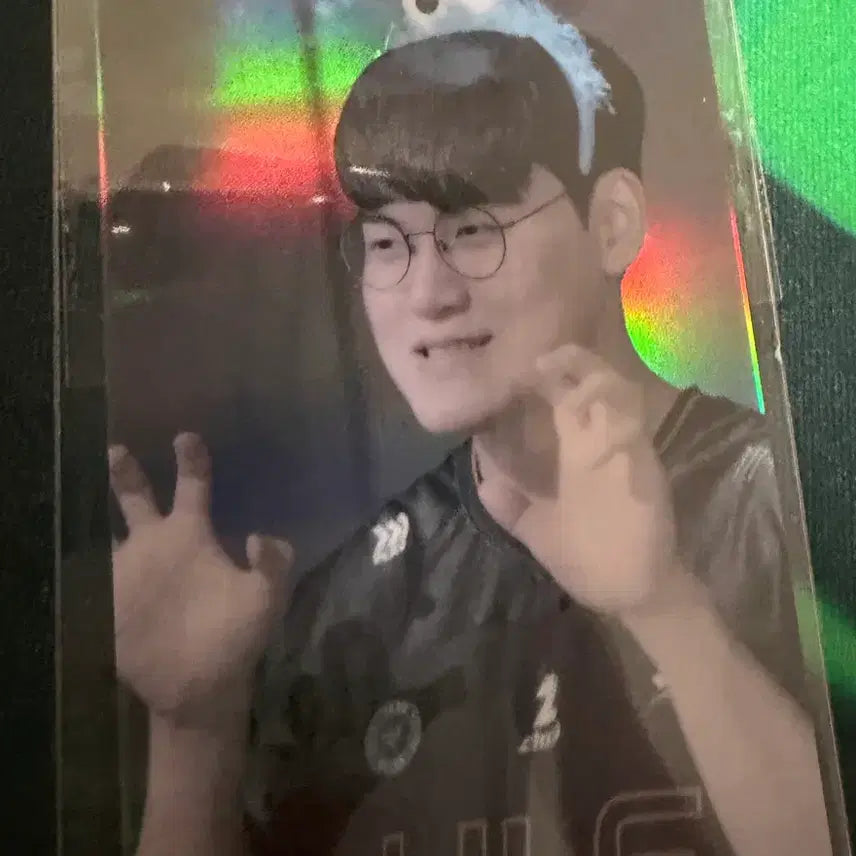 [BUNJANG] HLE Gumayusi Hologram Photocard / 한화생명 페스티버 구마유시 홀로그램 포카 포토카드 HLE Gumayusi T1
