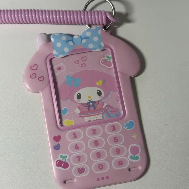[BUNJANG] Sanrio My Melody Phone Strap Holder / 산리오 마이멜로디 마멜 포카홀더 홀더 랜덤 전화기 스트랩
