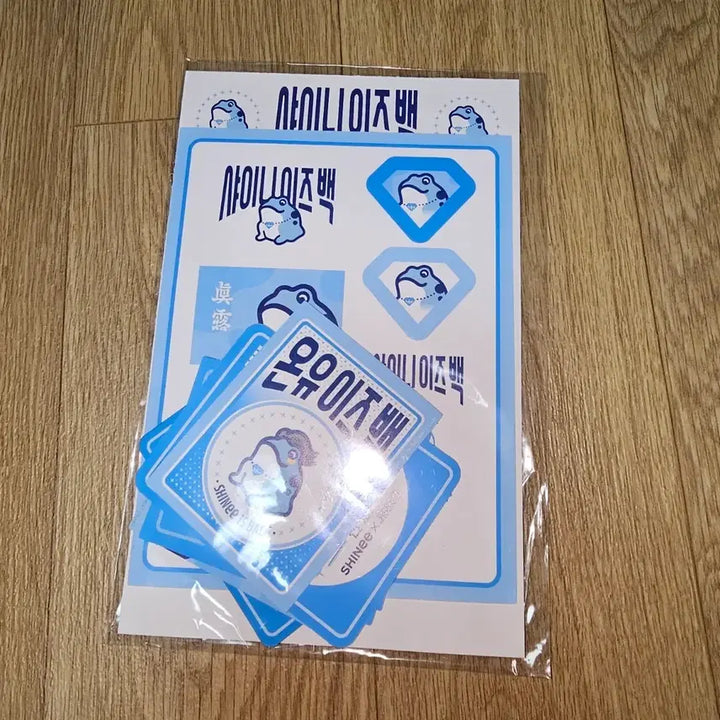 [BUNJANG] SHINee Key Jinro Sticker Photocard Set / 샤이니 키 진로 스티커 포카 포함