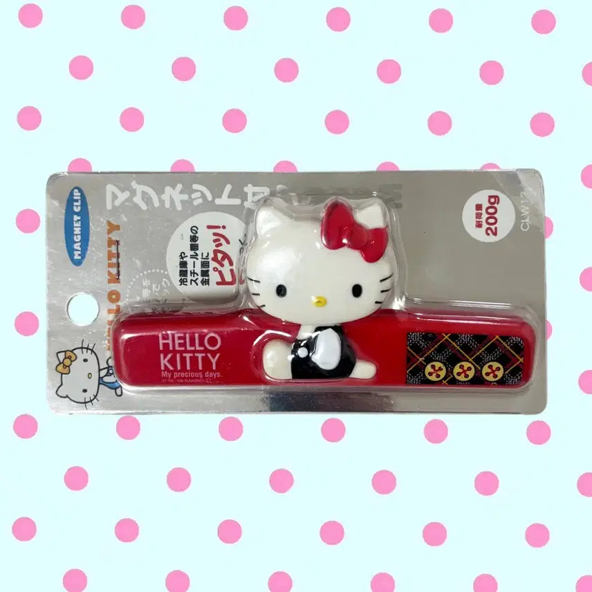 [BUNJANG] Sanrio Hello Kitty 2009 Classic Magnet Clip / [새상품 정품] 2009 고전 헬로키티 마그네트 집게 고전키티