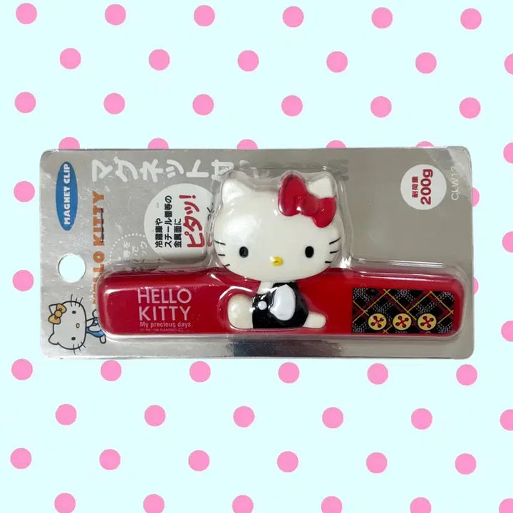 [BUNJANG] Sanrio Hello Kitty 2009 Classic Magnet Clip / [새상품 정품] 2009 고전 헬로키티 마그네트 집게 고전키티