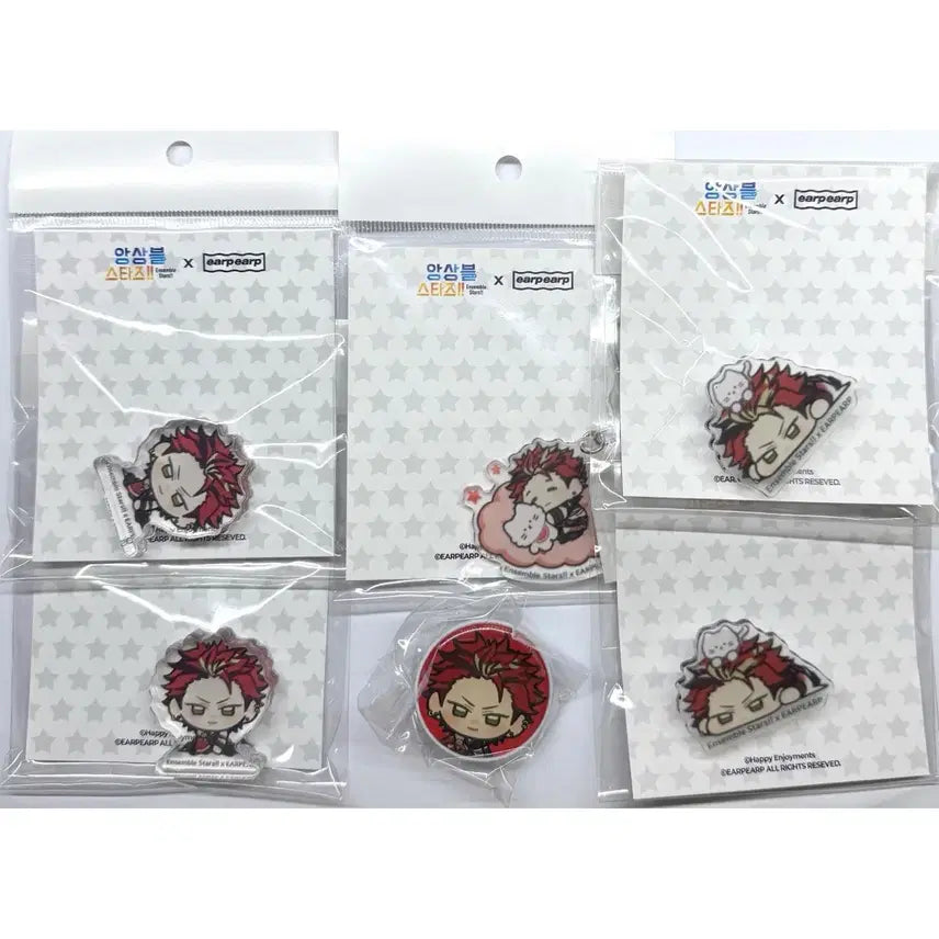 [BUNJANG] Ensemble Stars! Affiliation Kuron Kito Accro Grip Tok / 앙스타 어프어프 코롯토 키링 아크릴 집게 특전 그립톡 키류 쿠로
