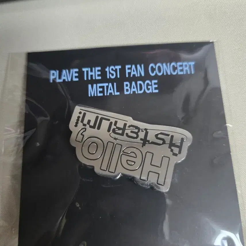 [BUNJANG] PLAVE First Fan Concert Badge / 플레이브 첫팬콘 뱃지