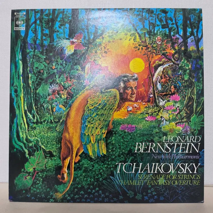 [BUNJANG] Leonard Bernstein &amp; New York Philharmonic - Tchaikovsky: Serenade for Strings &amp; Hamlet Fantasy Overture LP / 번스타인-차이콥스키: 현을 위한 세레나데 &amp; "햄릿" 환상 서곡LP