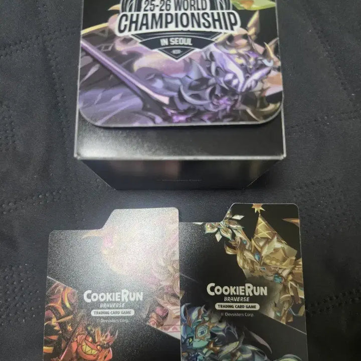 [BUNJANG] Cookie Run Championship Deck Case / 쿠키런 월드챔피언십 덱케이스