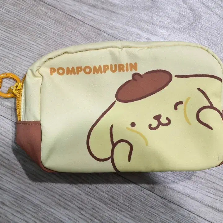 [BUNJANG] Sanrio Pompompurin Pouch Pencil Case / 산리오 폼폼푸린 파우치 팬케이스 필통