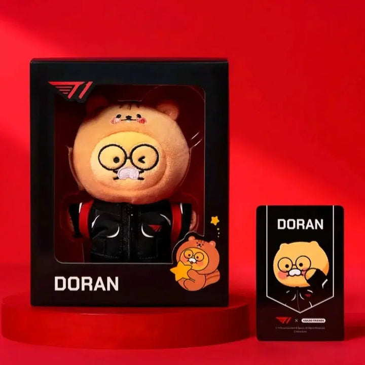 [BUNJANG] Doran Chunsiki &amp; Doran Onsetti 15cm Plush Bundle Set (Sealed) / 미개봉 도란 춘식이 + 도란 온세티 15cm