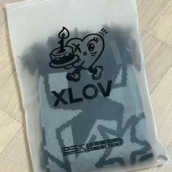 [BUNJANG] XLOV Concert Merchandise Slogan Muffler / XLOV 콘서트 md 슬로건 머플러