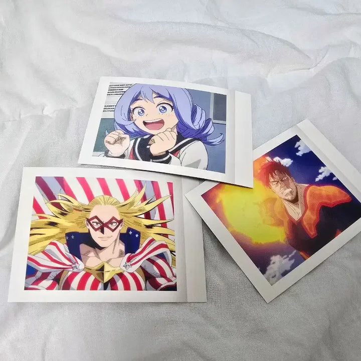 [BUNJANG] My Hero Academia Scene Polaroid Bundle Set: Nejire, Endeavor, Star and Stripe / 나히아 히로아카 장면 폴라로이드 네지레 엔데버 스타 앤드 스트라이트 일괄