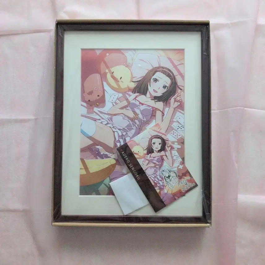 [BUNJANG] Nisemonogatari Nadeko Sengoku Mistgraph Framed Art Print / 니세모노가타리 센고쿠 나데코 미스트그래프 액자 일러스트