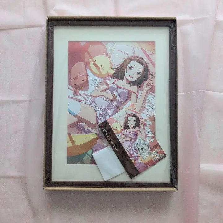[BUNJANG] Nisemonogatari Nadeko Sengoku Mistgraph Framed Art Print / 니세모노가타리 센고쿠 나데코 미스트그래프 액자 일러스트
