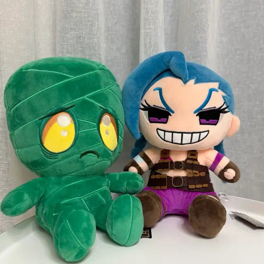 [BUNJANG] League of Legends Amumu Jinx Doll Set / (정품) 리그오브레전드 아무무 징크스 인형 세트