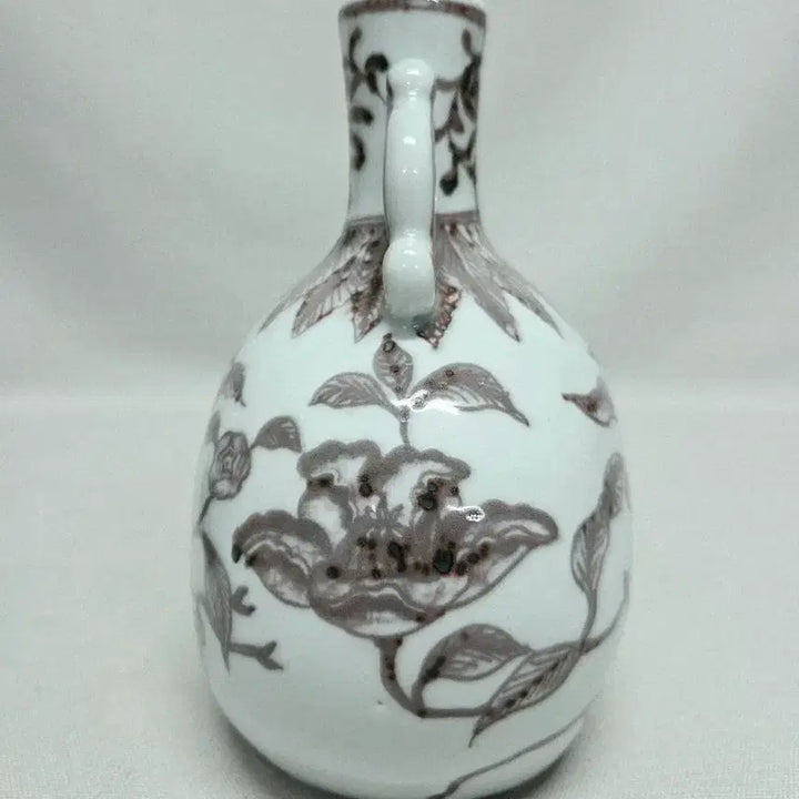 [BUNJANG] Ming Dynasty Glazed Red Flattened Vase / 중국도자기 유리홍 편병