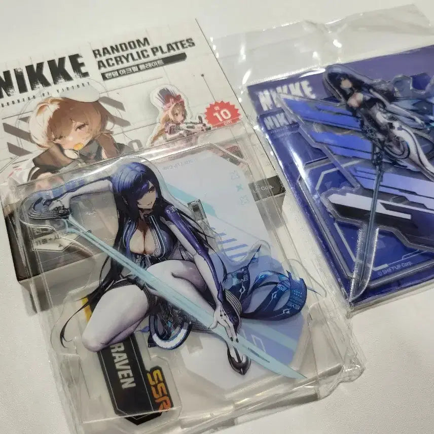 [BUNJANG] Nikke: Goddess of Victory Stella Blade Raven Acrylic Diorama (Sealed Bundle Set) / 니케 신세계 스텔라블레이드 레이븐 아크릴 디오라마 미개봉 일괄
