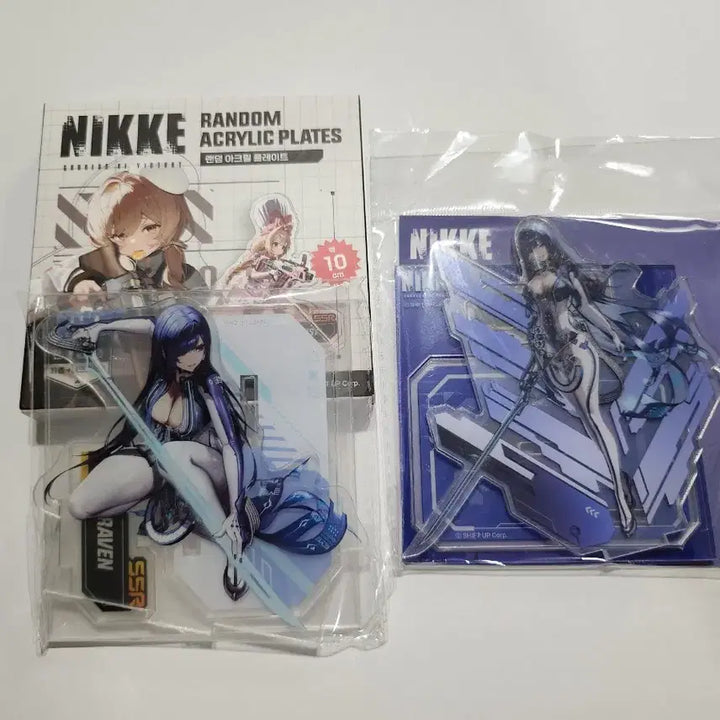 [BUNJANG] Nikke: Goddess of Victory Stella Blade Raven Acrylic Diorama (Sealed Bundle Set) / 니케 신세계 스텔라블레이드 레이븐 아크릴 디오라마 미개봉 일괄