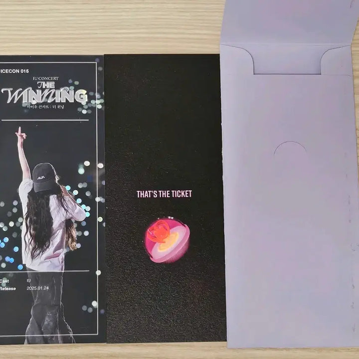[BUNJANG] IU The Winning Concert Movie TTT POB Set / 아이유 TTT 더위닝콘 영화 개봉 특전