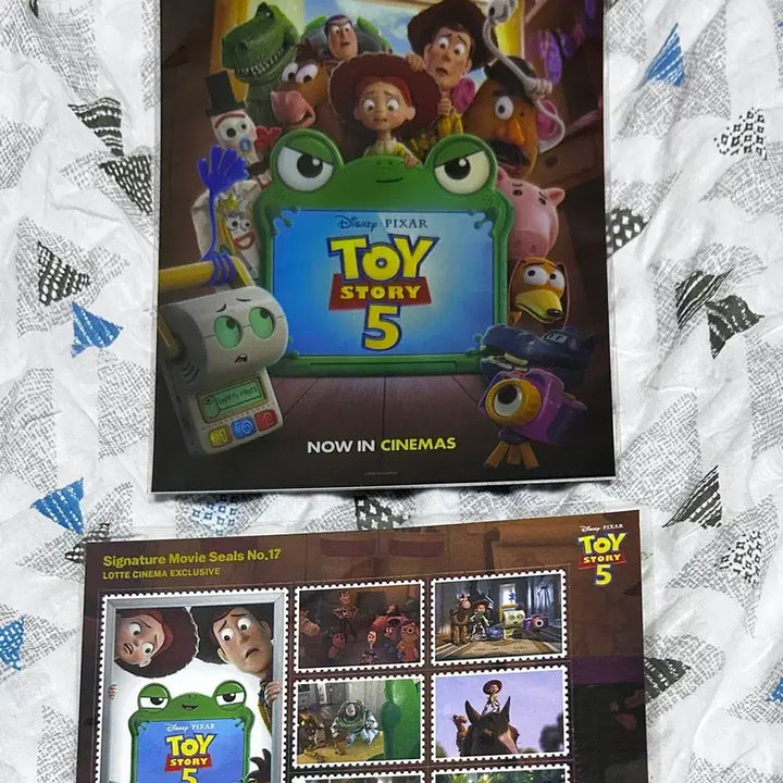 [BUNJANG] Toy Story 5 Art Card + Movie Seal Bundle / 토이스토리5 아트카드+무비씰 일괄 판매