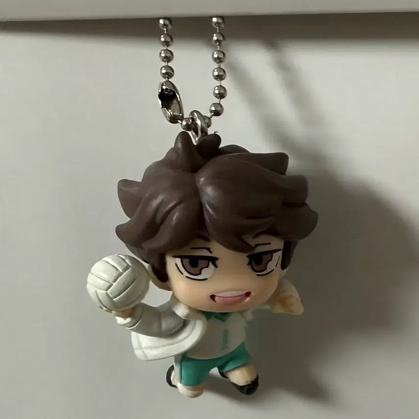 [BUNJANG] Haikyuu!! Deformed Figure Keychains Gacha Bundle Set (5 Types) / [5종일괄] 하이큐 데포피그 피규어 키링 가챠