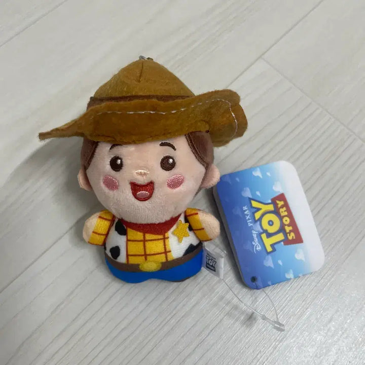 [BUNJANG] Disney Pixar Toy Story Woody Mini Me 8cm Doll Keychain / 디즈니 픽사 토이스토리 미니미 우디 8cm 인형 키링