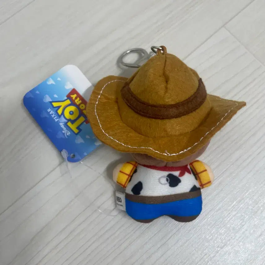 [BUNJANG] Disney Pixar Toy Story Woody Mini Me 8cm Doll Keychain / 디즈니 픽사 토이스토리 미니미 우디 8cm 인형 키링