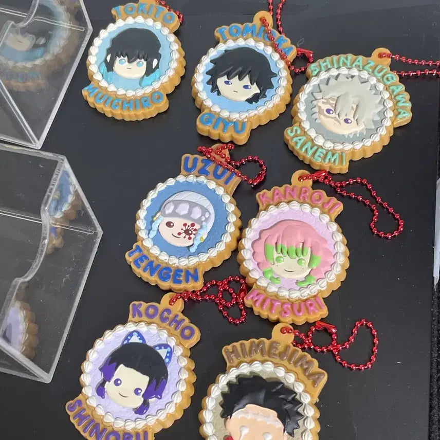 [BUNJANG] Demon Slayer Cookie Charms Bundle Set / 귀멸의칼날 쿠키참 일괄