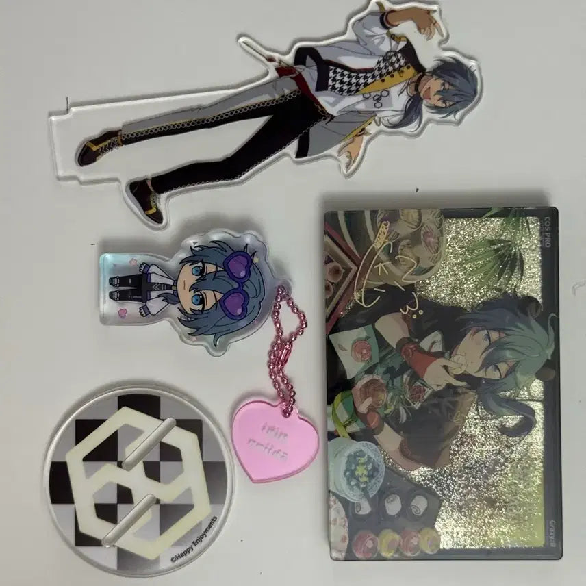 [BUNJANG] Ensemble Stars! Nikki Shiina Full Body Acrylic Standee &amp; Corotto Bundle / 앙스타 시이나 니키 전신아크릴 코롯토 유사 일괄