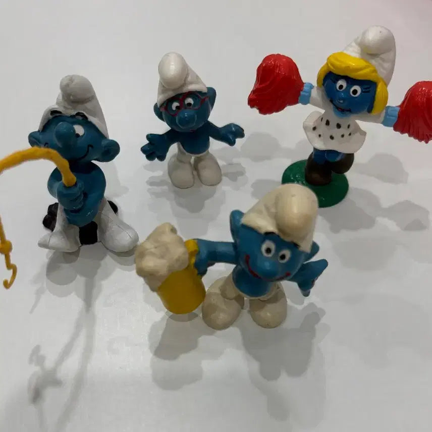 [BUNJANG] Smurf German Figures Bundle Set / 스머프 독일 피규어 (일괄만)