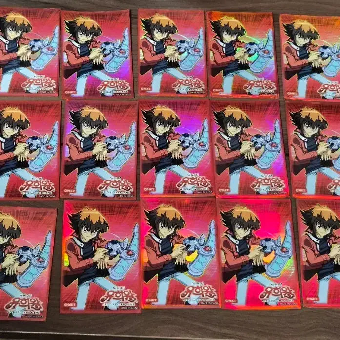 [BUNJANG] Yu-Gi-Oh! Jaden Yuki Protector Card Sleeves (Set of 21) / 유희왕 쥬다이 프로텍터 21장 일괄