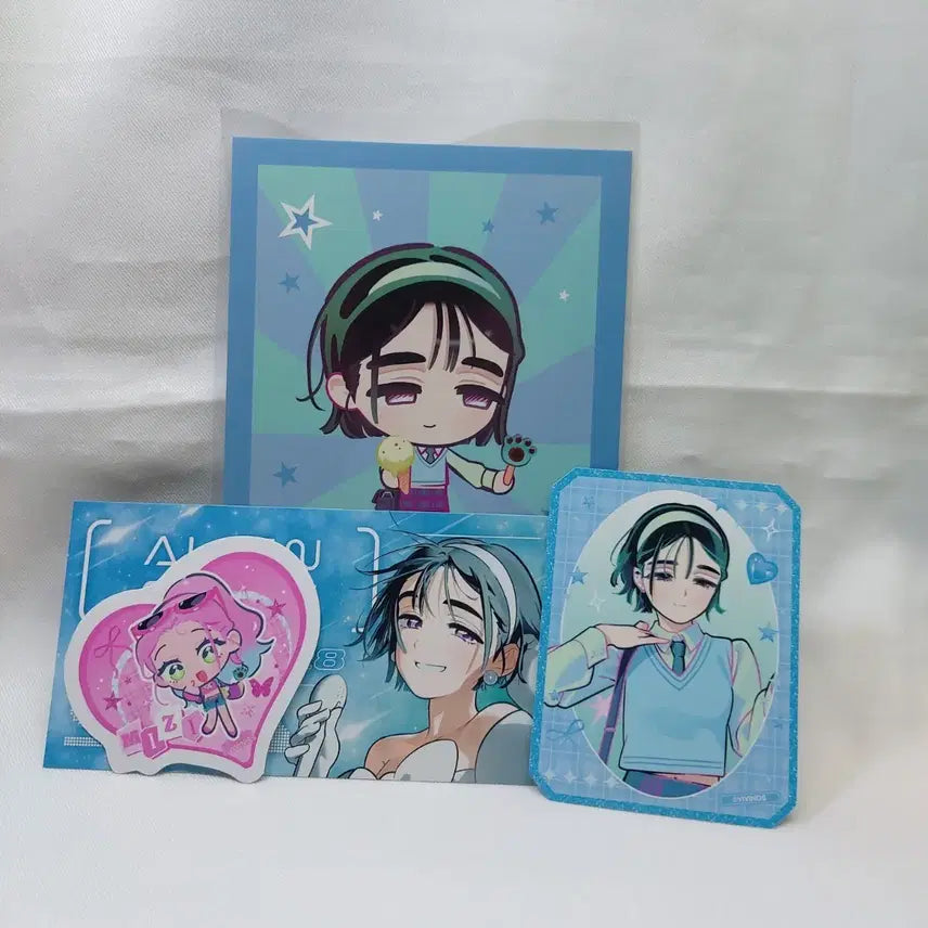 [BUNJANG] A.STE Suah Special Benefit + Peta Collection Bundle Set (Miji + Suah) / (일괄) 애니메이트 에이스테 수아특전+페타컬렉션[미지+수아]