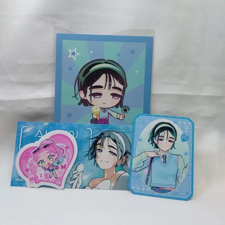 [BUNJANG] A.STE Suah Special Benefit + Peta Collection Bundle Set (Miji + Suah) / (일괄) 애니메이트 에이스테 수아특전+페타컬렉션[미지+수아]