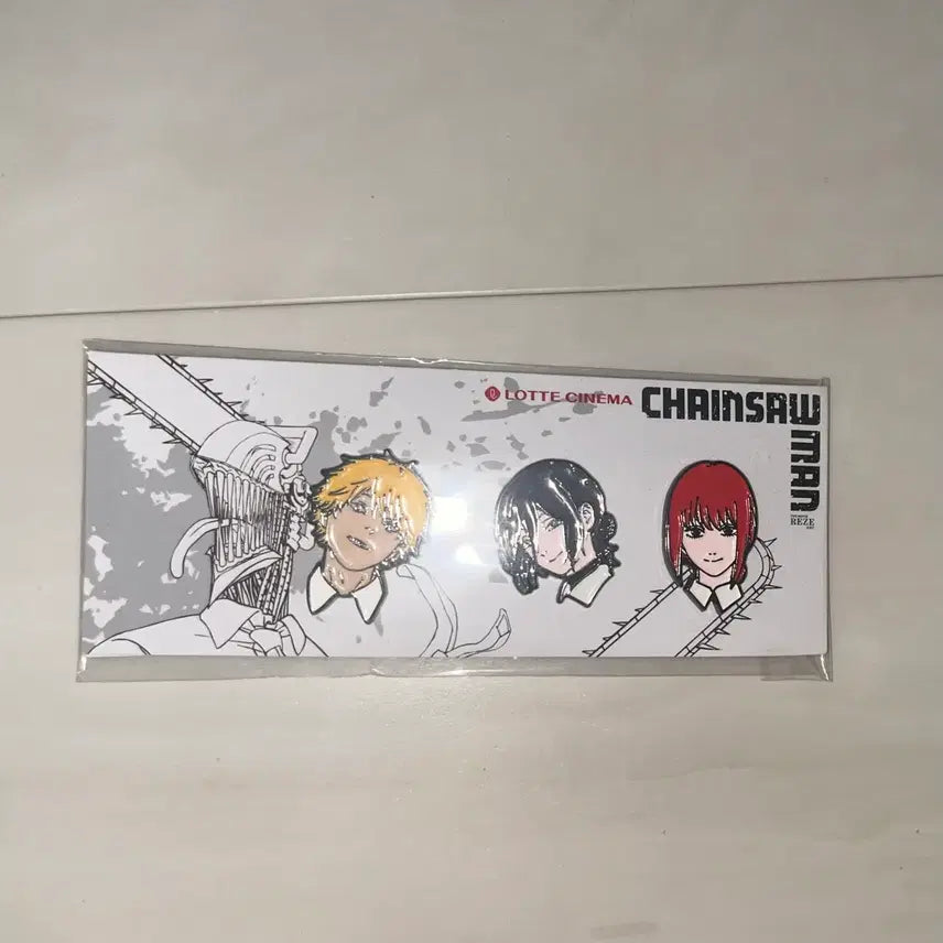 [BUNJANG] Chainsaw Man Lotte Cinema Badge / 체인소맨 롯데시네마 뱃지