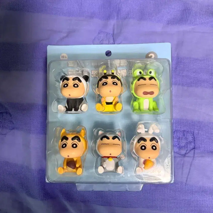 [BUNJANG] Crayon Shin-chan Animal Figure 6-Piece Set / 짱구는 못말려 동물 피규어 6종 세트